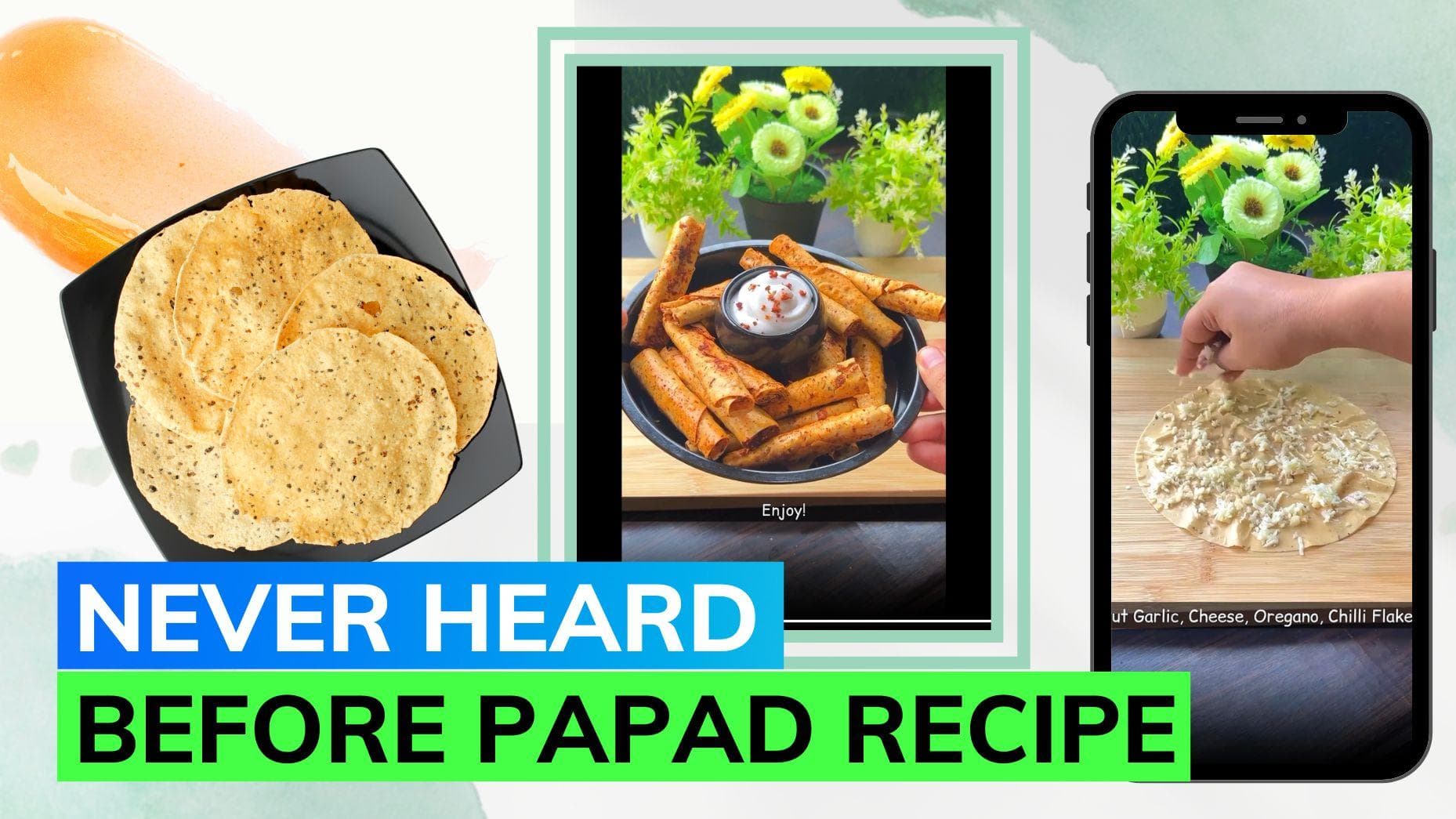 Try this cheese garlic papad fries recipe shared by brother-sister blogger duo