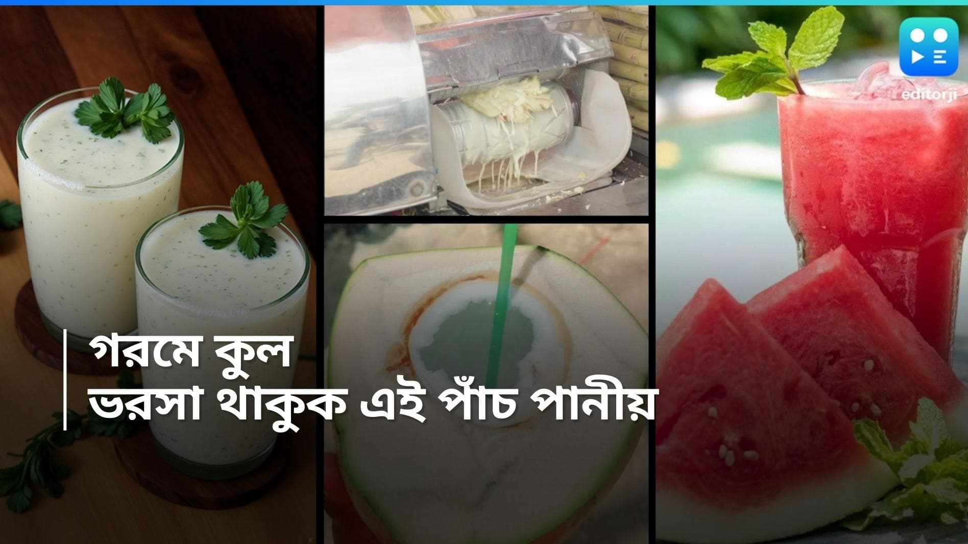 5 drinks for Summer : শুধু তেষ্টাই মেটাবে না, শরীর সুস্থ রাখতে গরমে ভরসা রাখুন এই ৫ পানীয়ে 