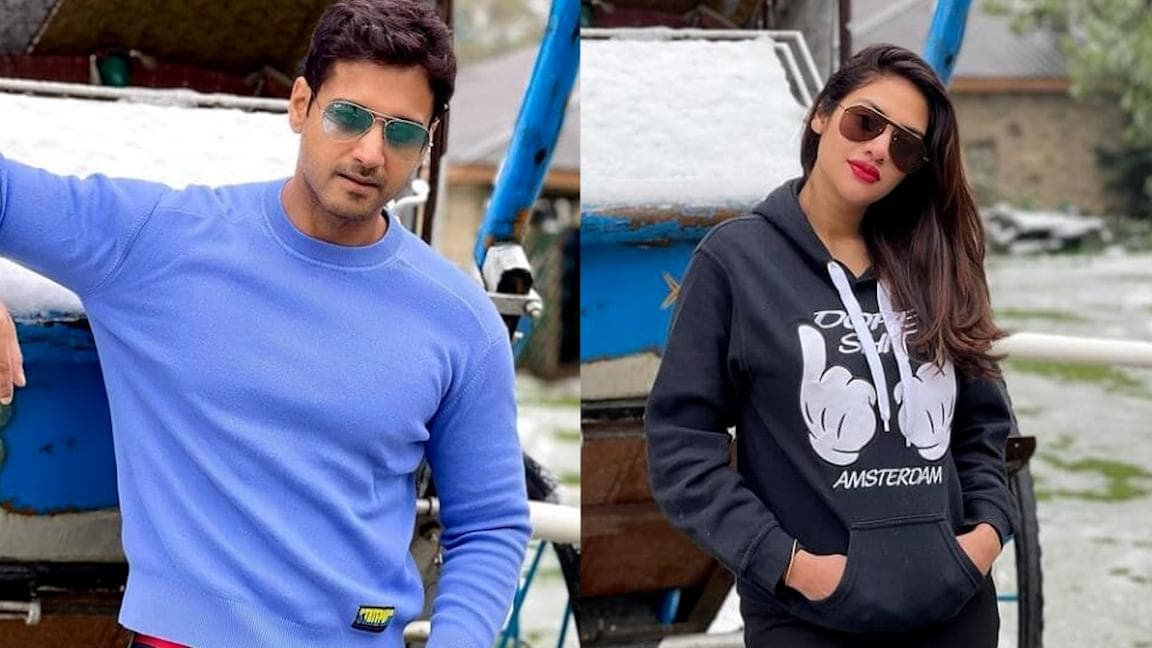 Yash-Nusrat : বরফে মোড়া কাশ্মীরে প্রেমের উষ্ণতা ছড়াচ্ছেন যশরত