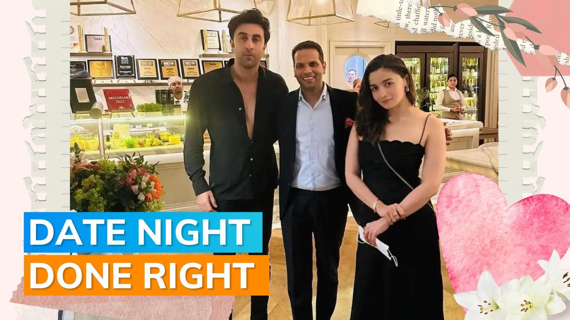 Alia Bhatt and Ranbir Kapoor pose with fan during date night in Dubai; stun in black outfits