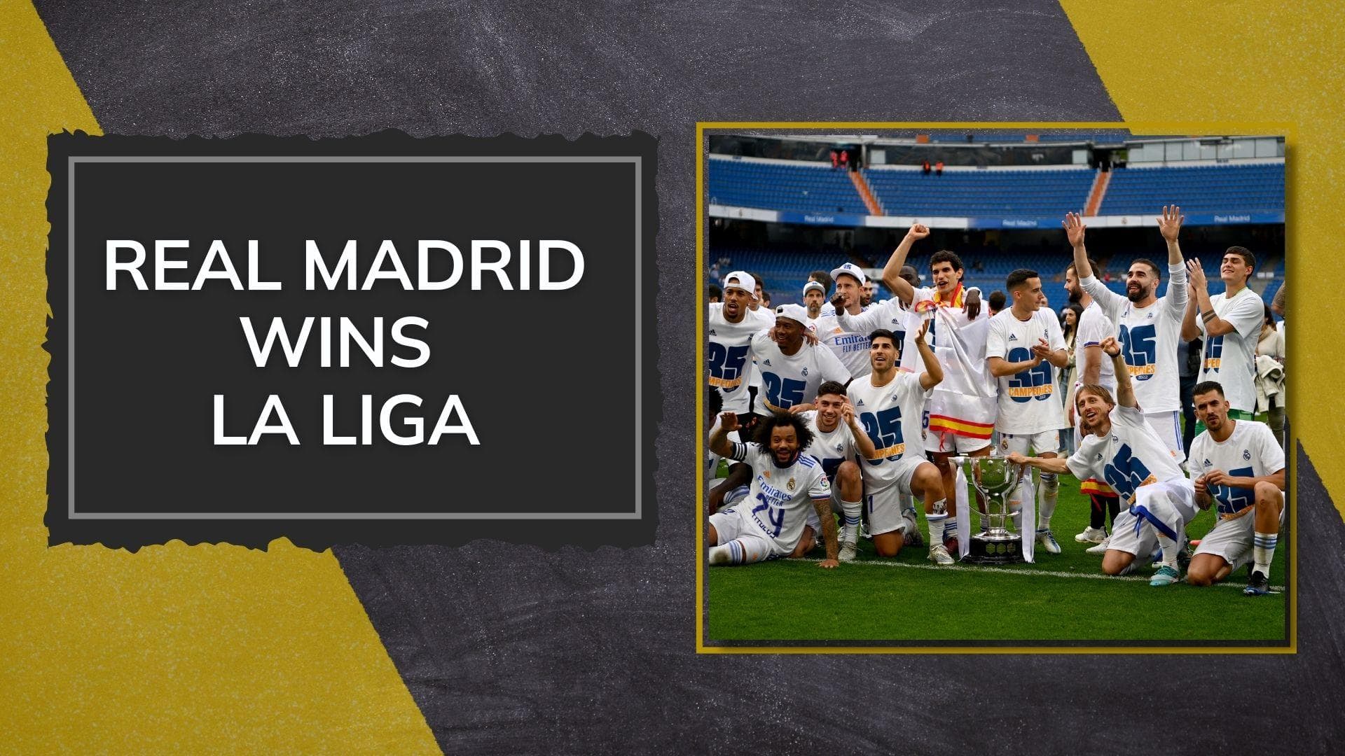 La Liga: Real Madrid clinch a record extending 35th La Liga title