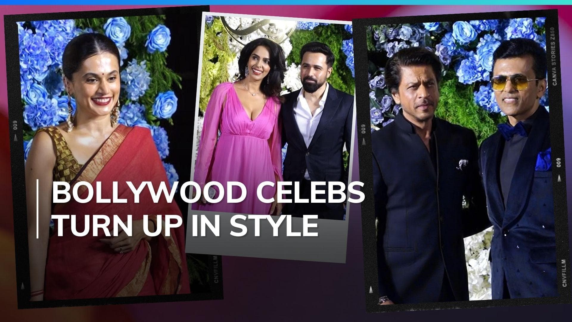 Taapsee Pannu makes 1st appearance post-wedding; Mallika Sherawat and Emraan Hashmi reunite | Watch 