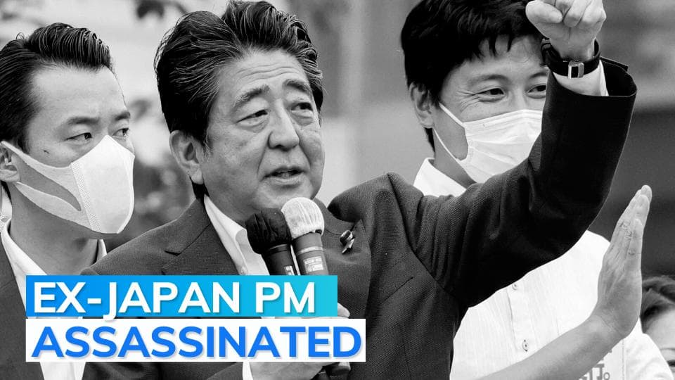 Ex-Japanese PM Shinzo Abe dies after being shot during a speech