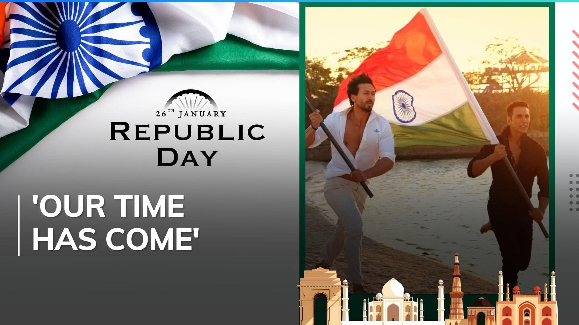 ‘Bade Miyan Chote Miyan’ Akshay Kumar-Tiger Shroff celebrate Republic Day in Jordan, share video