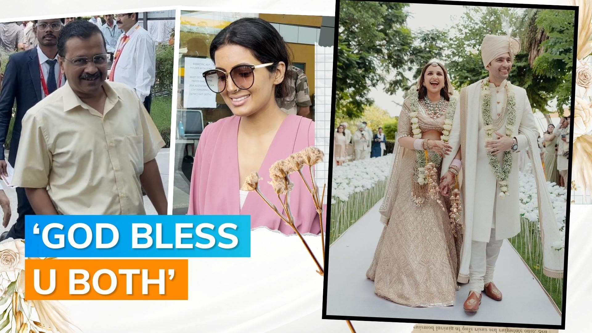 Parineeti Chopra and Raghav Chadha wedding: Delhi CM Arvind Kejriwal wishes the newlyweds; see post