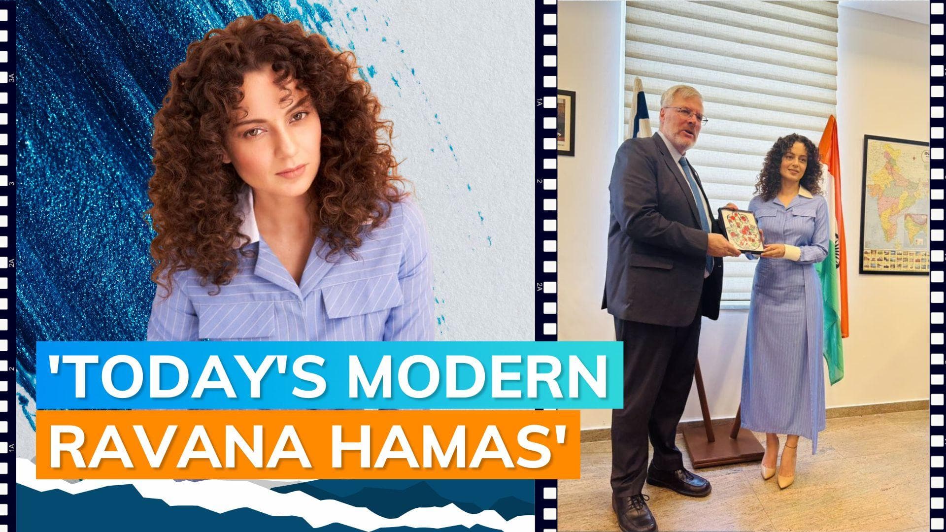 Kangana Ranaut extends support to Israel amid conflict, meets ambassador Naor Gilon