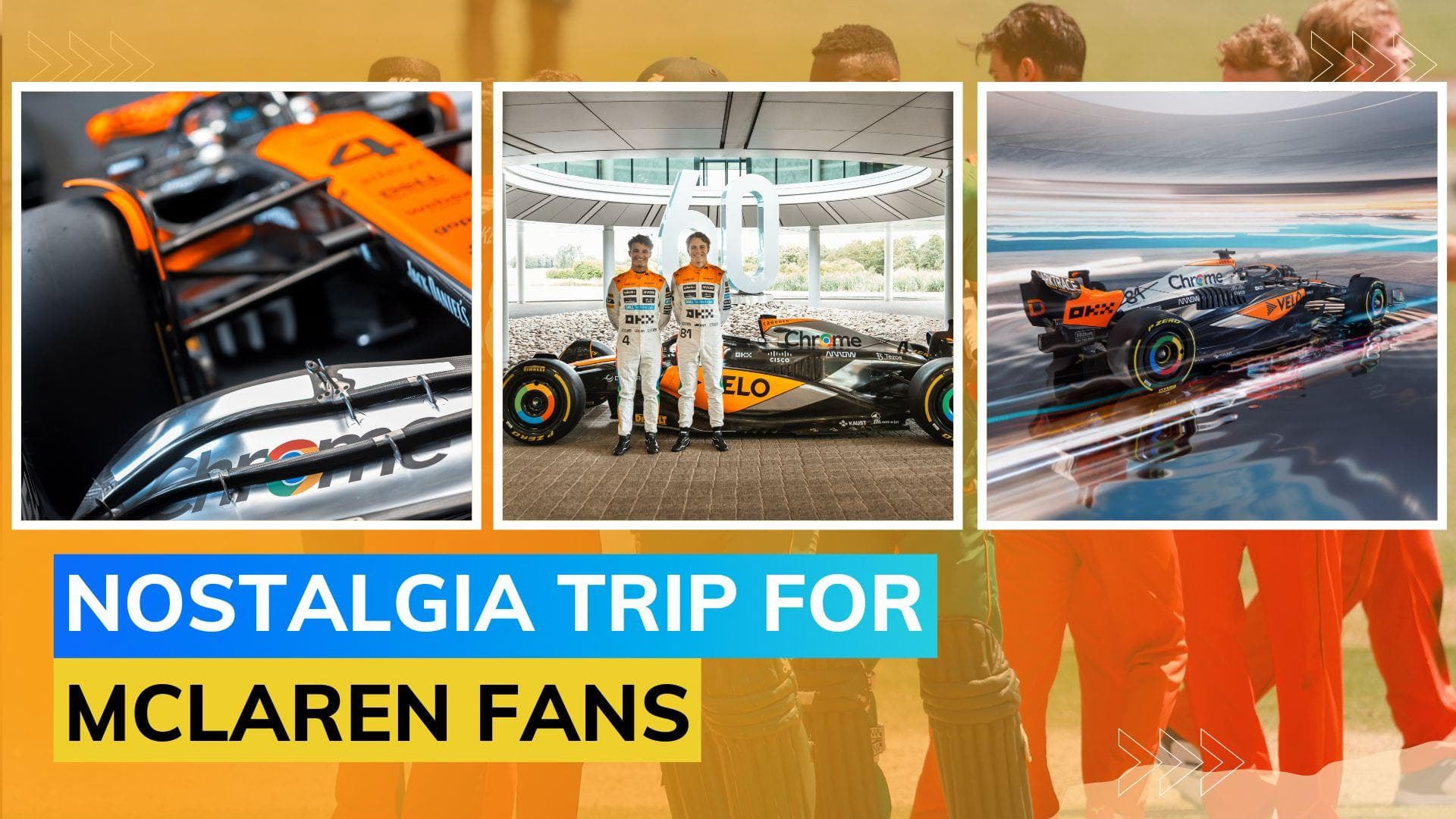 Formula 1: McLaren bring back retro Google Chrome livery for British Grand Prix