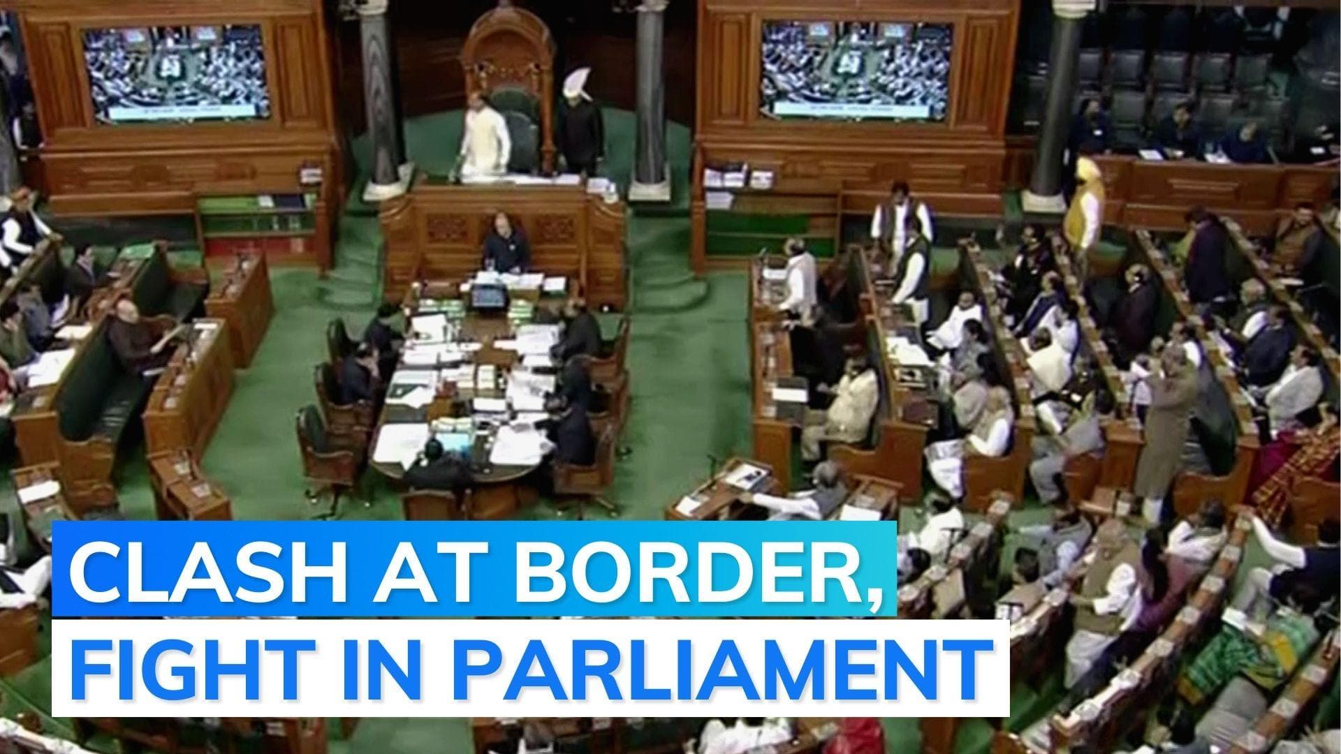 Lok Sabha disrupted over India-China Tawang clash; govt tries to pacify Opposition with Rajnath speech