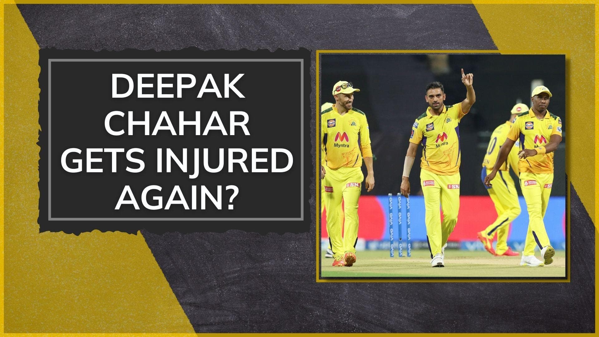 IPL 2022: More bad news for Chennai Super Kings as Deepak Chahar suffers a back injury during rehab