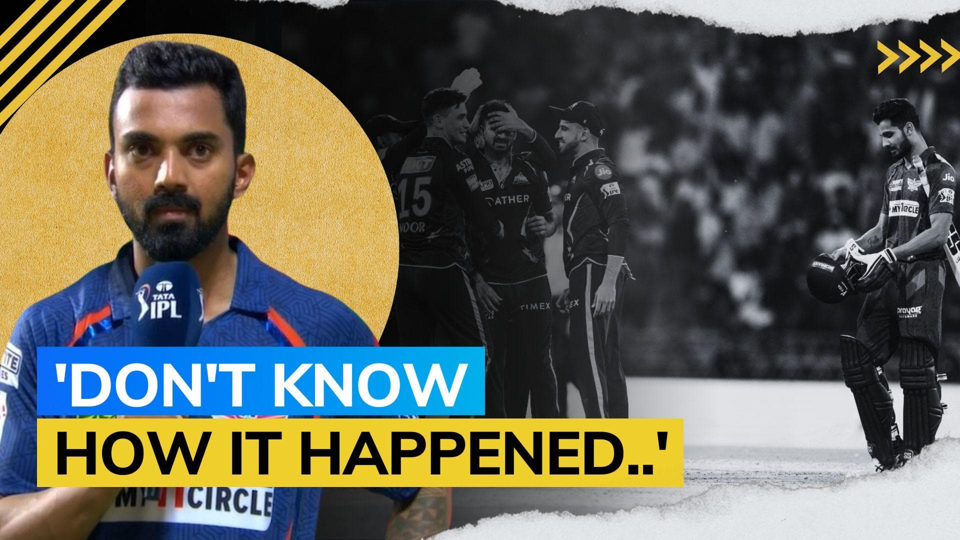 IPL 2023: Captain KL Rahul can't believe how Lucknow lost vs Gujarat after dramatic final over