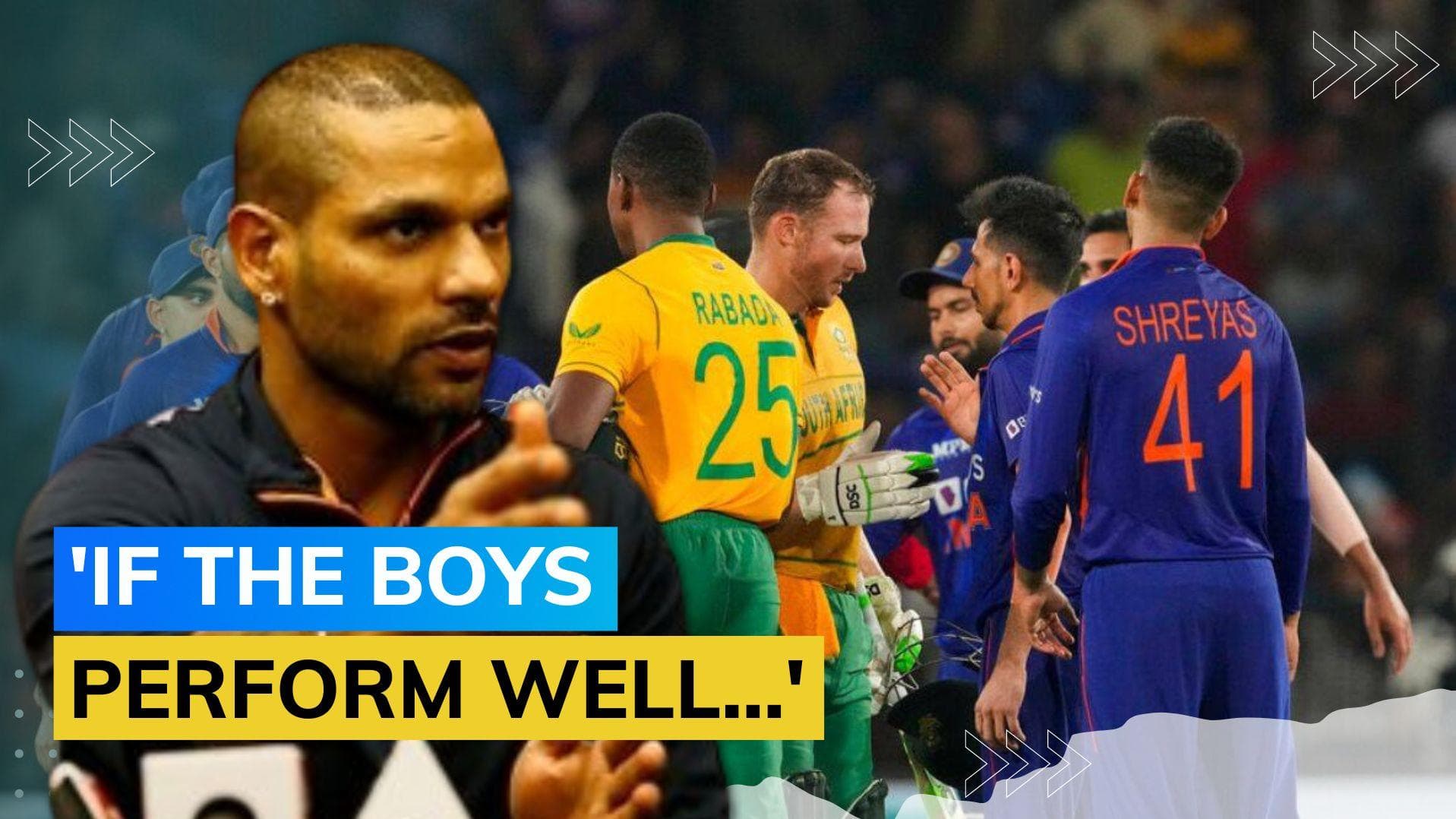 IND vs SA: T20 World Cup stand-by players can look at series as preparation - Shikhar Dhawan