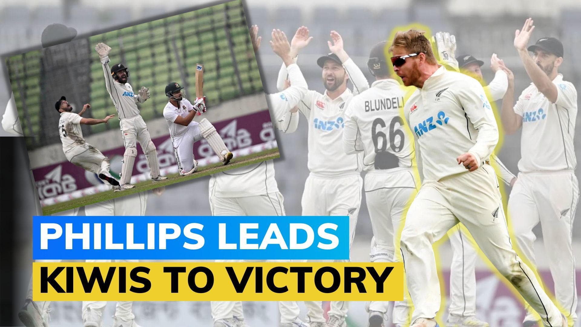 Bangladesh vs New Zealand: Glenn Phillips’ batting heroics help Kiwis level series 1-1