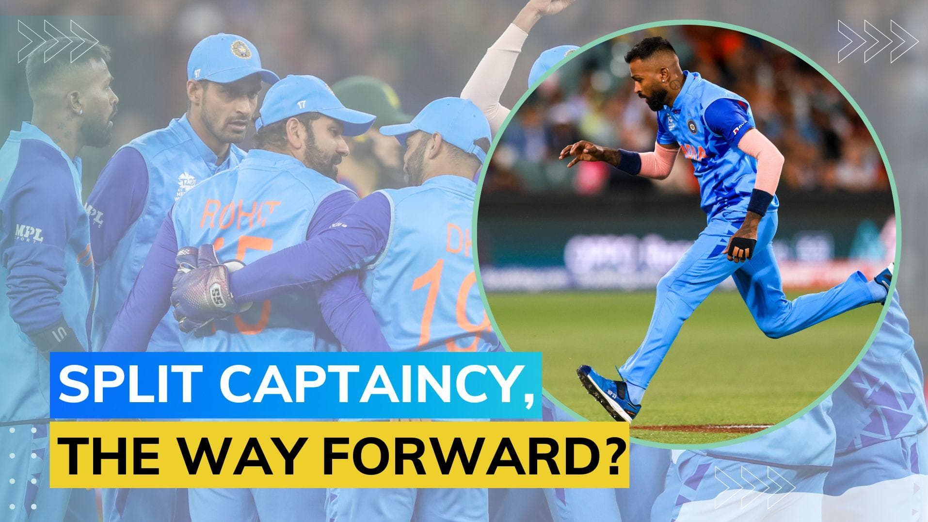 BCCI to opt for split captaincy; Hardik Pandya to likely take over T20I duties