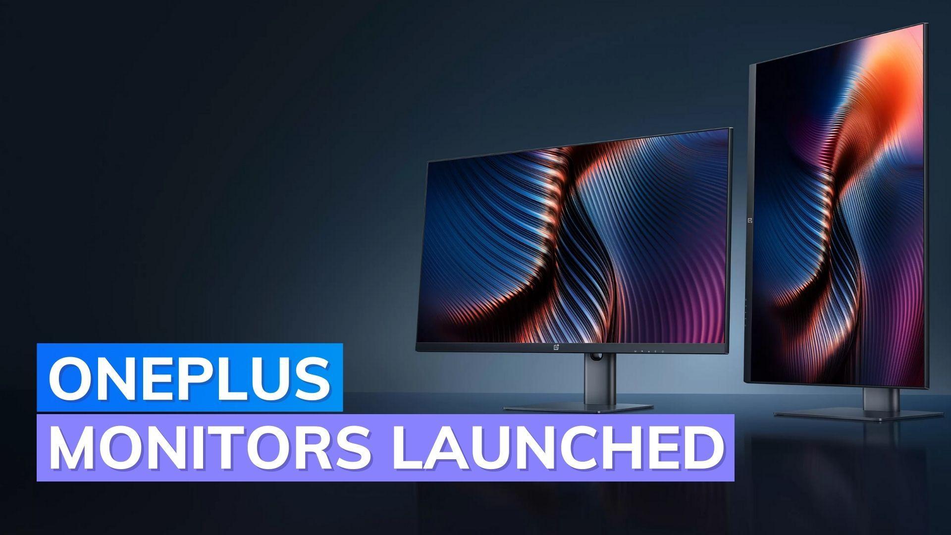 OnePlus computer monitors launched in India