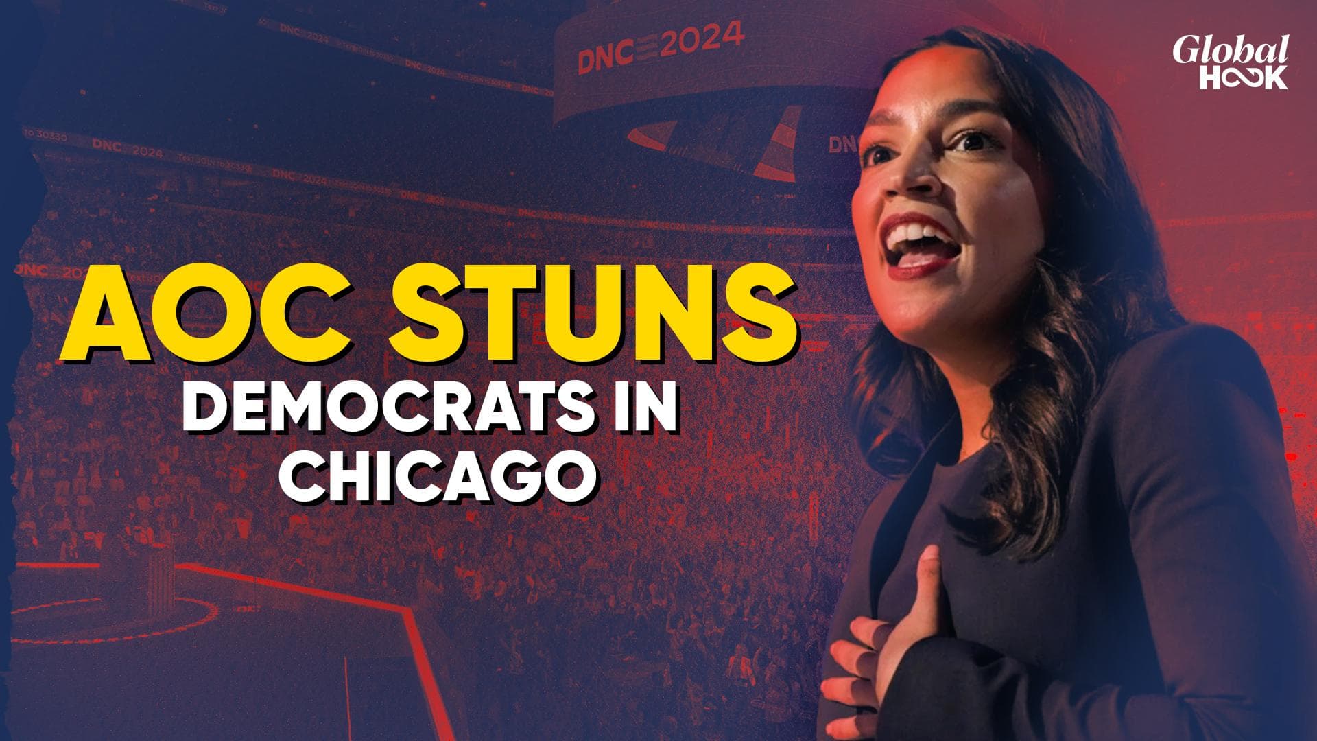 Alexandria Ocasio-Cortez Invokes Gaza Ceasefire, Slams Donald Trump In Fiery Speech At DNC