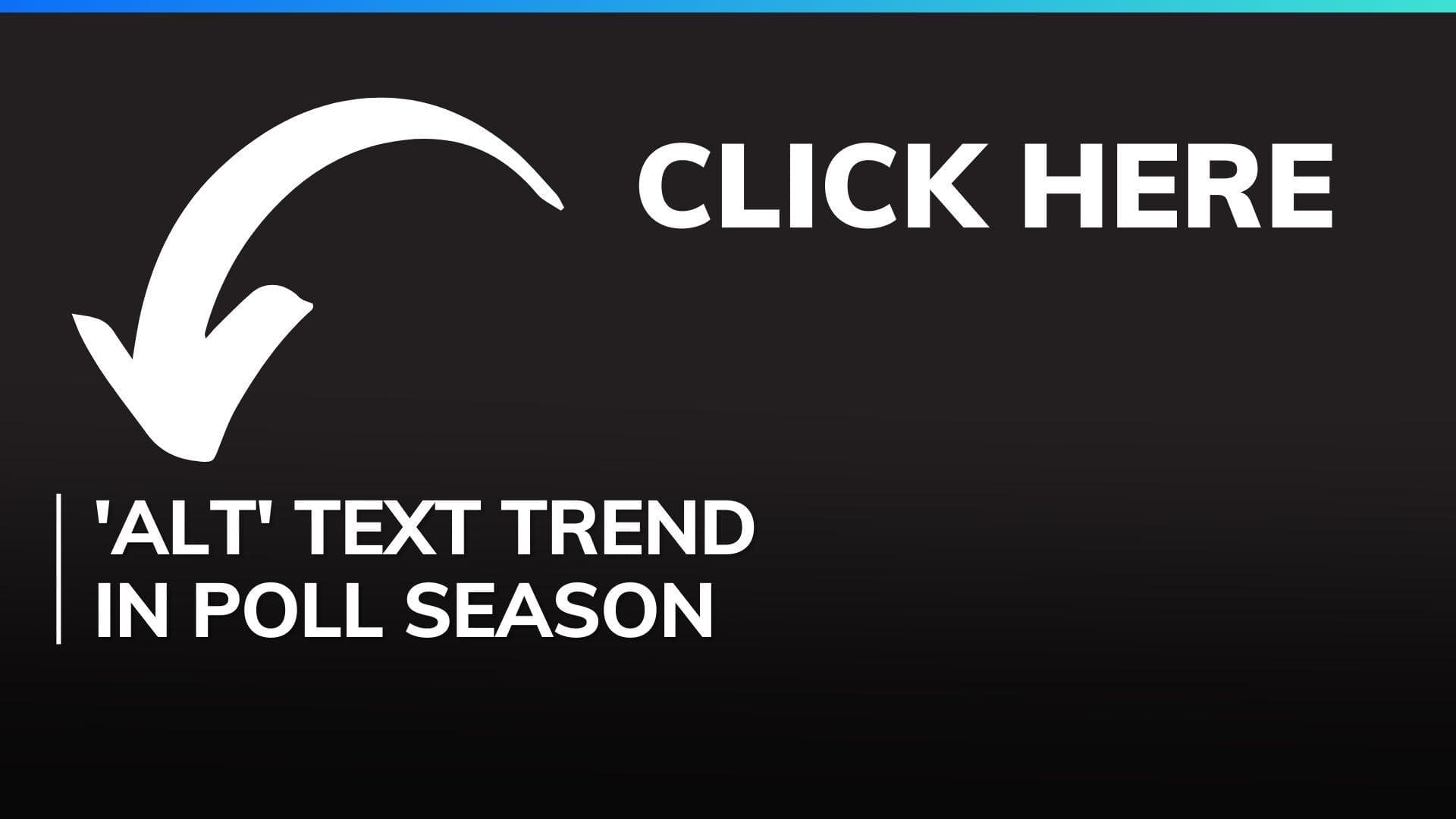 What is 'Click here' trend on X that BJP, Congress, others are using to spar?