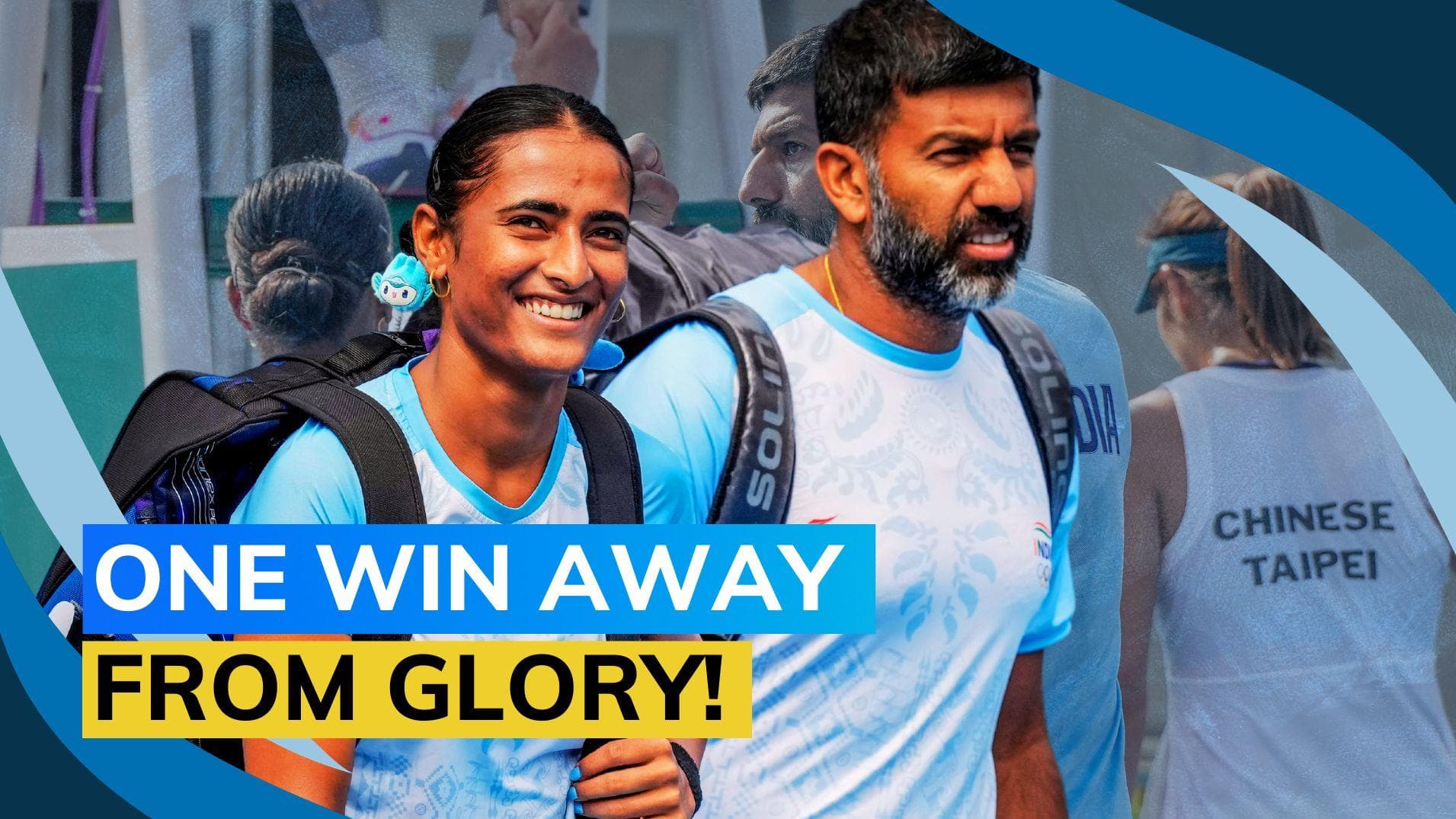 Asian Games: Rohan Bopanna and Rutuja Bhosale assured of silver after reaching Tennis mixed doubles final