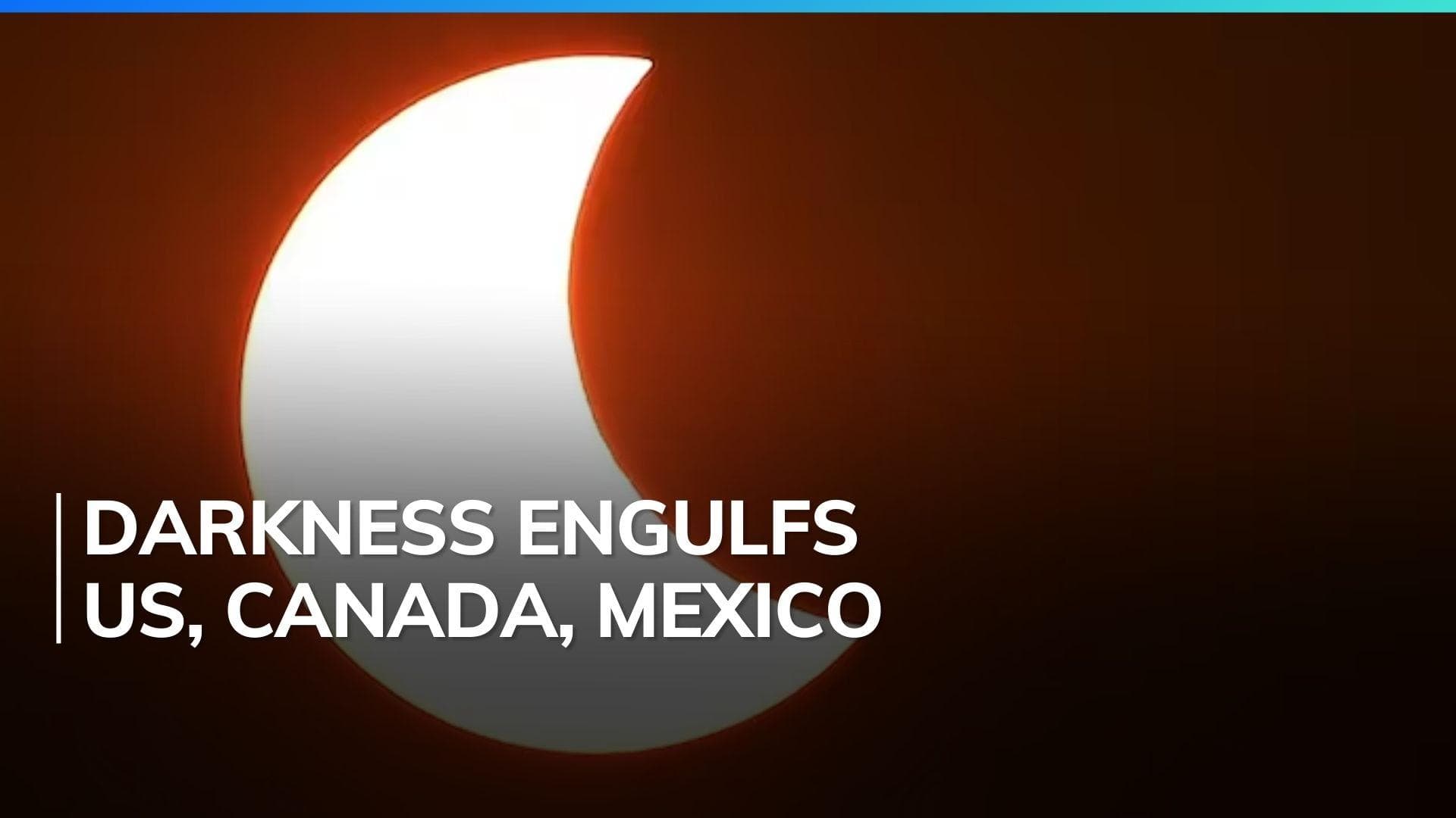 North America witnesses rare total solar eclipse