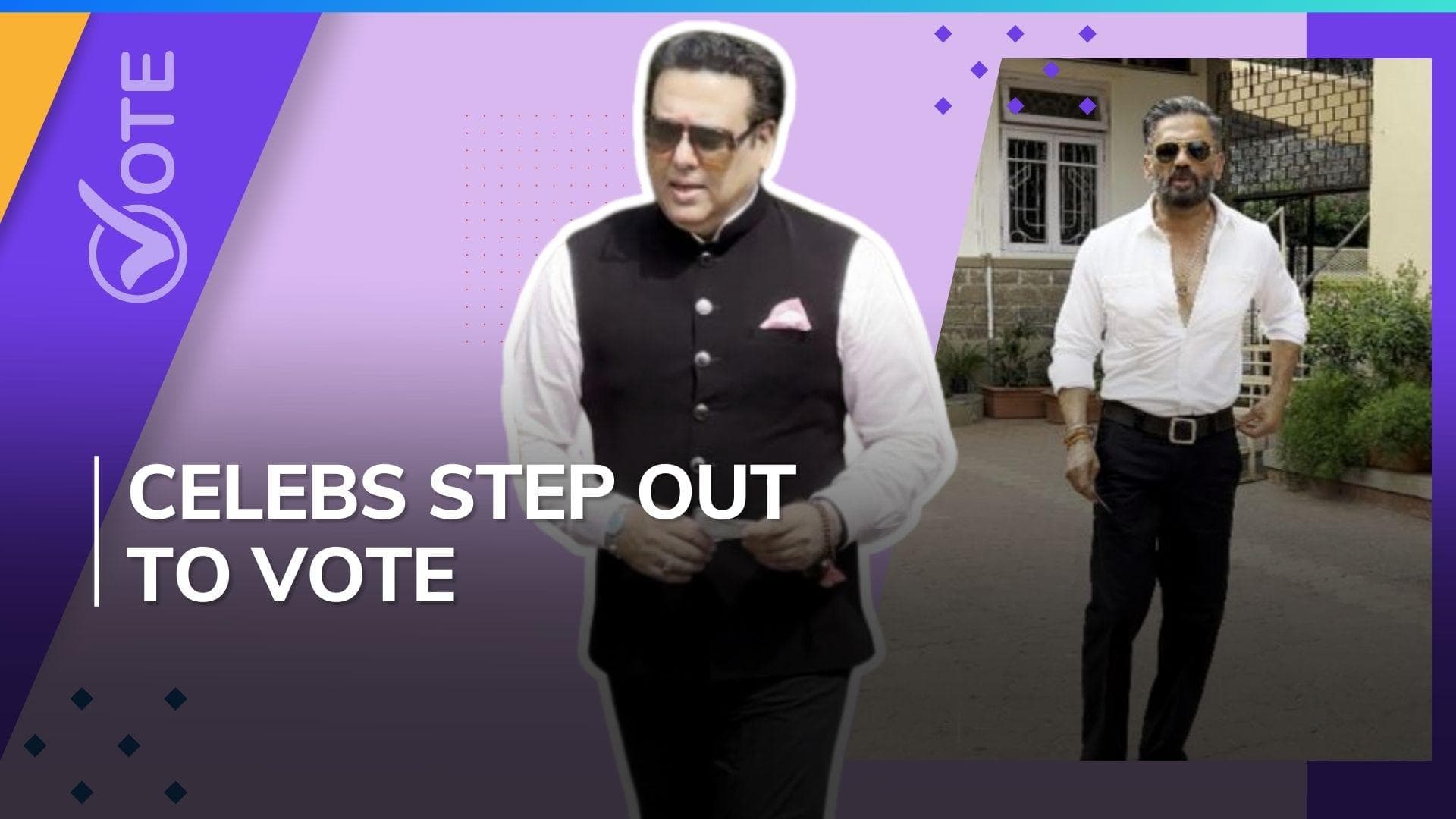 Lok Sabha Elections 2024: Govinda, Shahid Kapoor, Suniel Shetty and others cast their votes