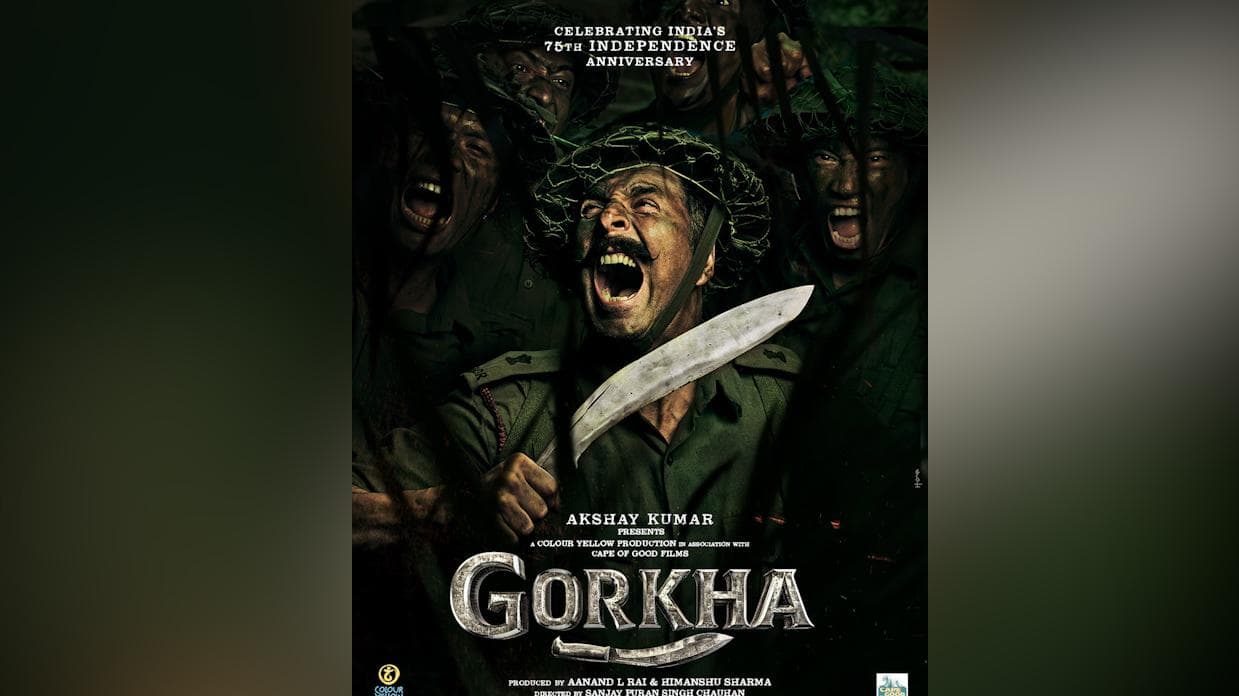 Gorkha: सामने आया फिल्म का फर्स्ट लुक, फौजी वर्दी में नजर आ रहे हैं अक्षय कुमार 