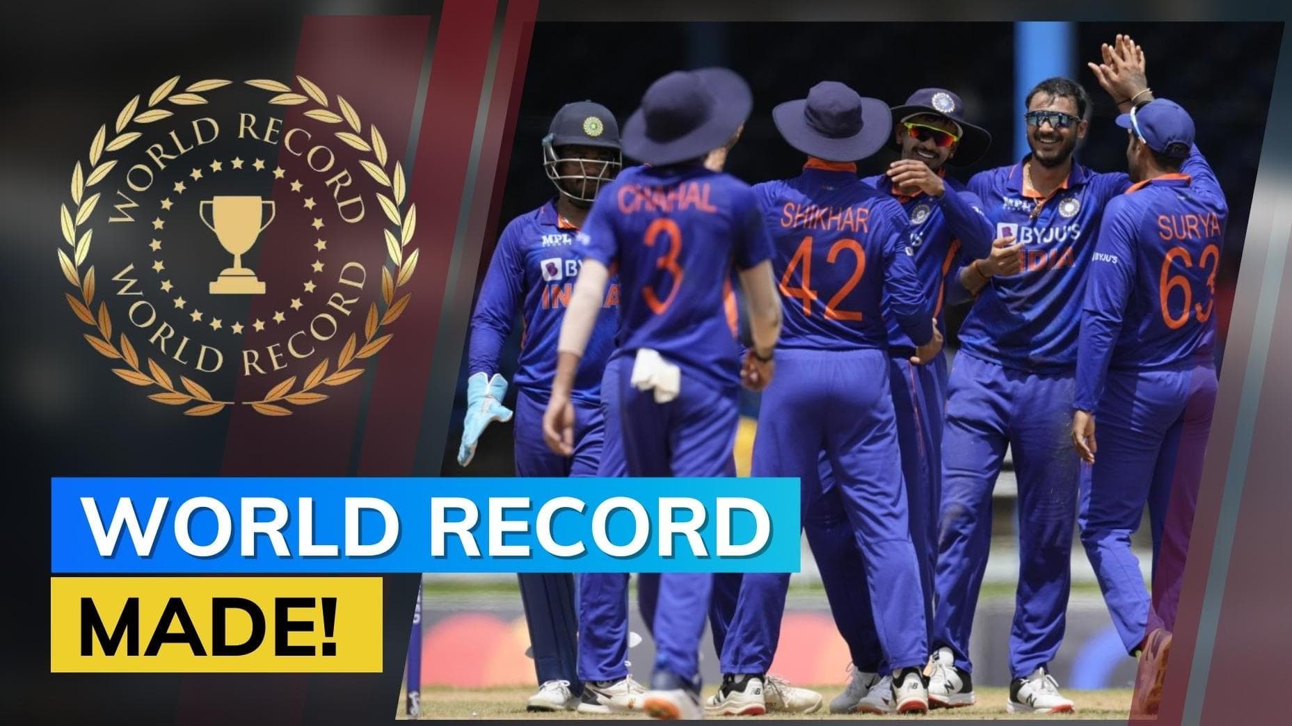 India ahead of Pakistan! Team India wins 12 consecutive bilateral ODI series against West Indies