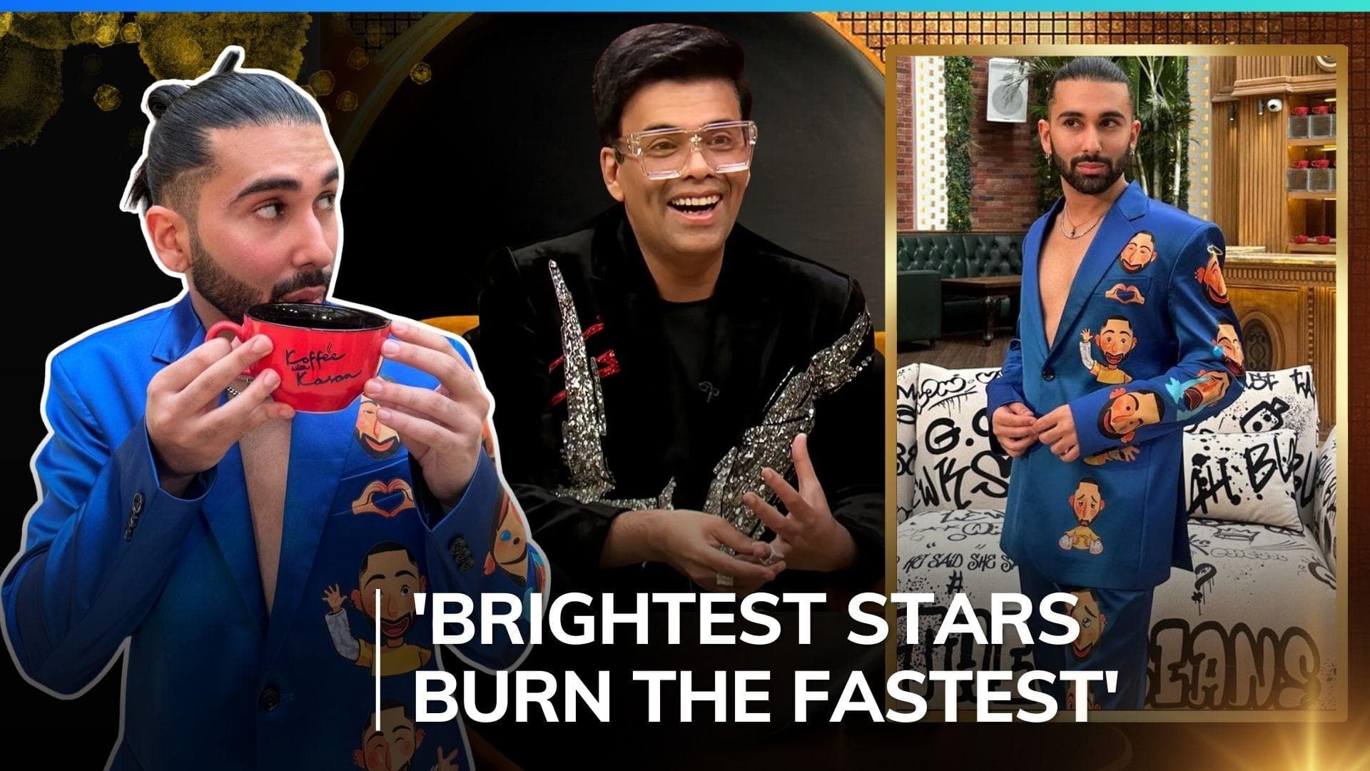 Orry tells Karan Johar that he’s planning his digital demise: ‘Anything that goes up, goes down’