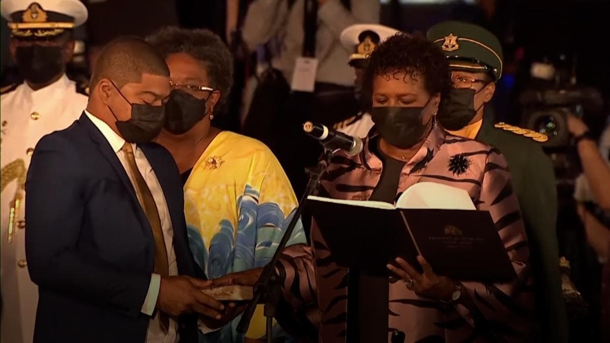 Barbados becomes world’s newest republic, president sets out course for the Caribbean island 