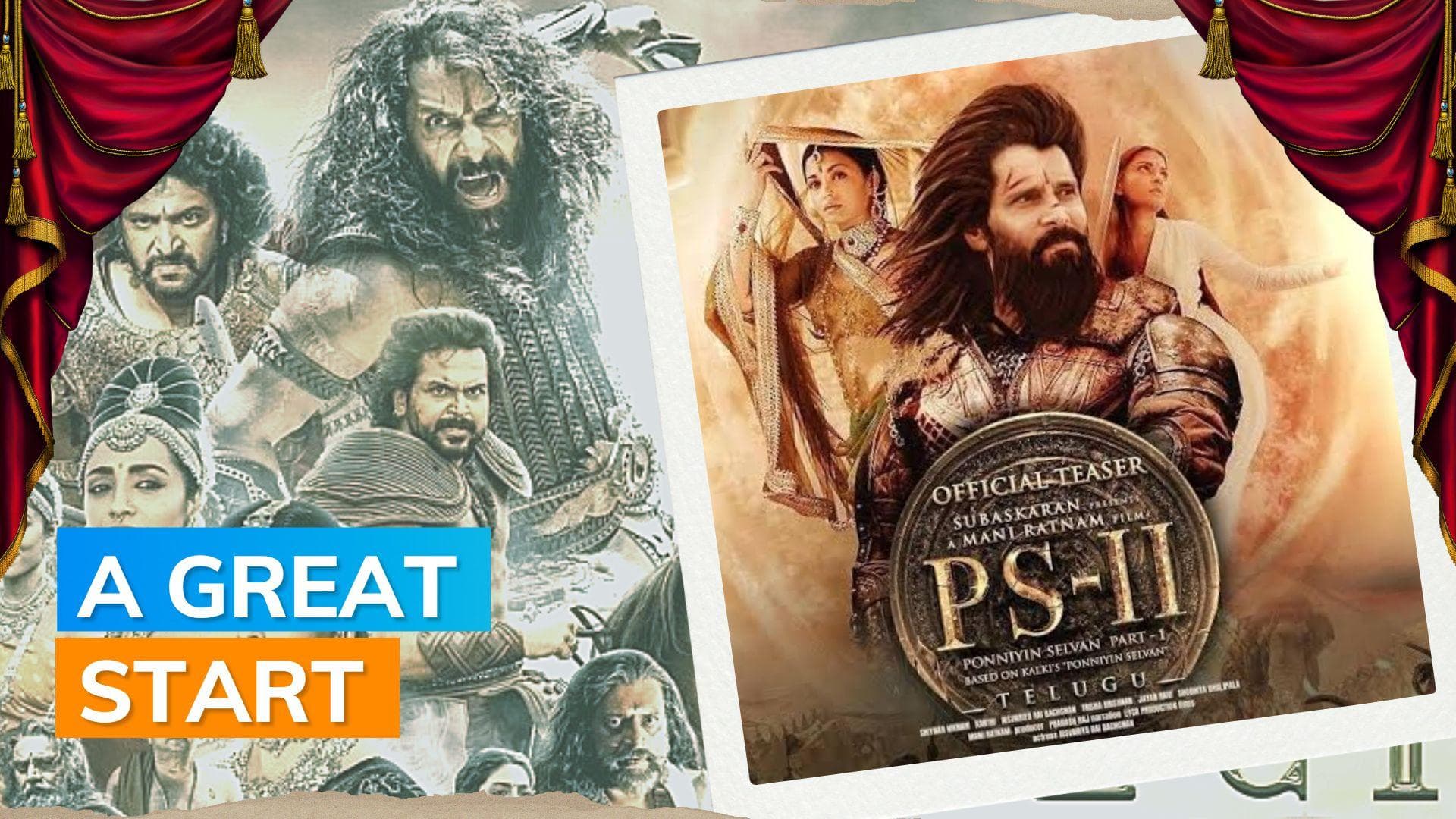 'Ponniyin Selvan 2' box office day one: The film opens to an amazing response