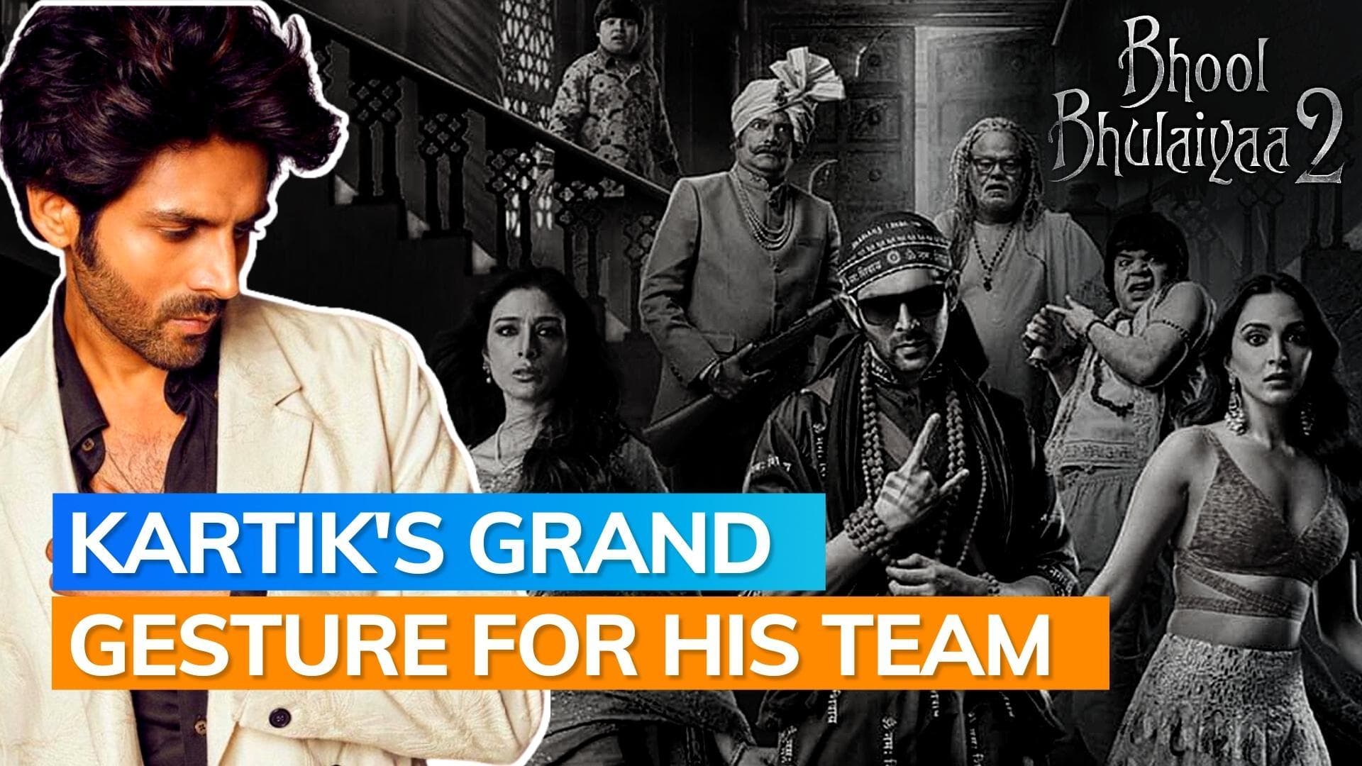 Kartik Aaryan takes his team for Europe vacation following massive success of 'Bhool Bhulaiyaa 2'