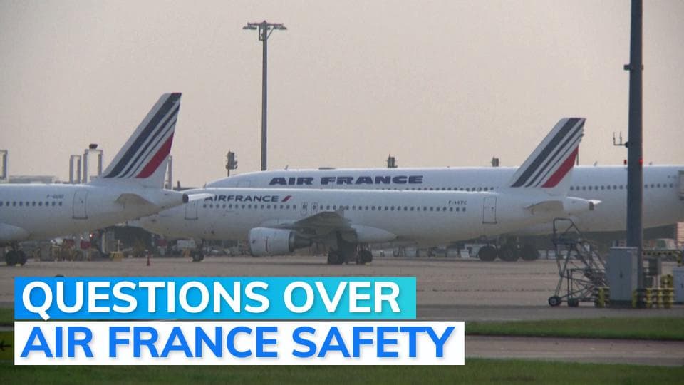 Air France pilots fight in cockpit during flight, suspended, days after engine fire risk report