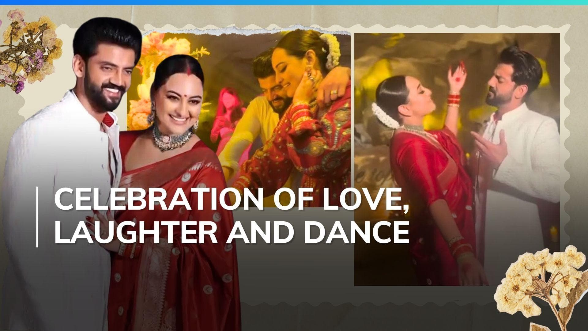 Inside Sonakshi-Zaheer’s reception: Couple’s first dance on Afreen-Afreen captures hearts | Watch 