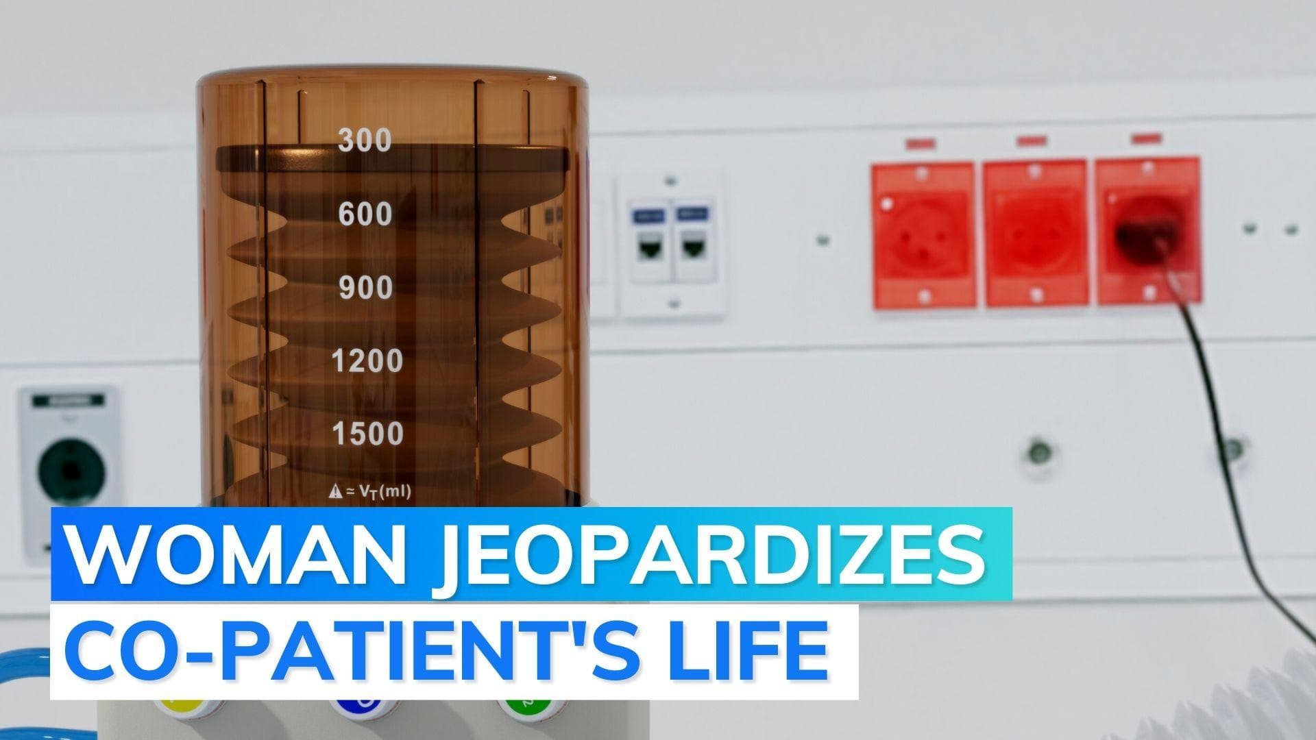 Germany: annoyed by ventilator's sound, woman switches-off co-patient's life saving device