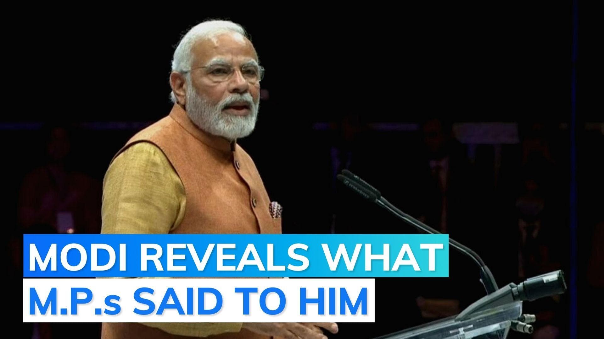 Watch what PM Modi said on fracas inside Parliament: 'All young MPs say that...'