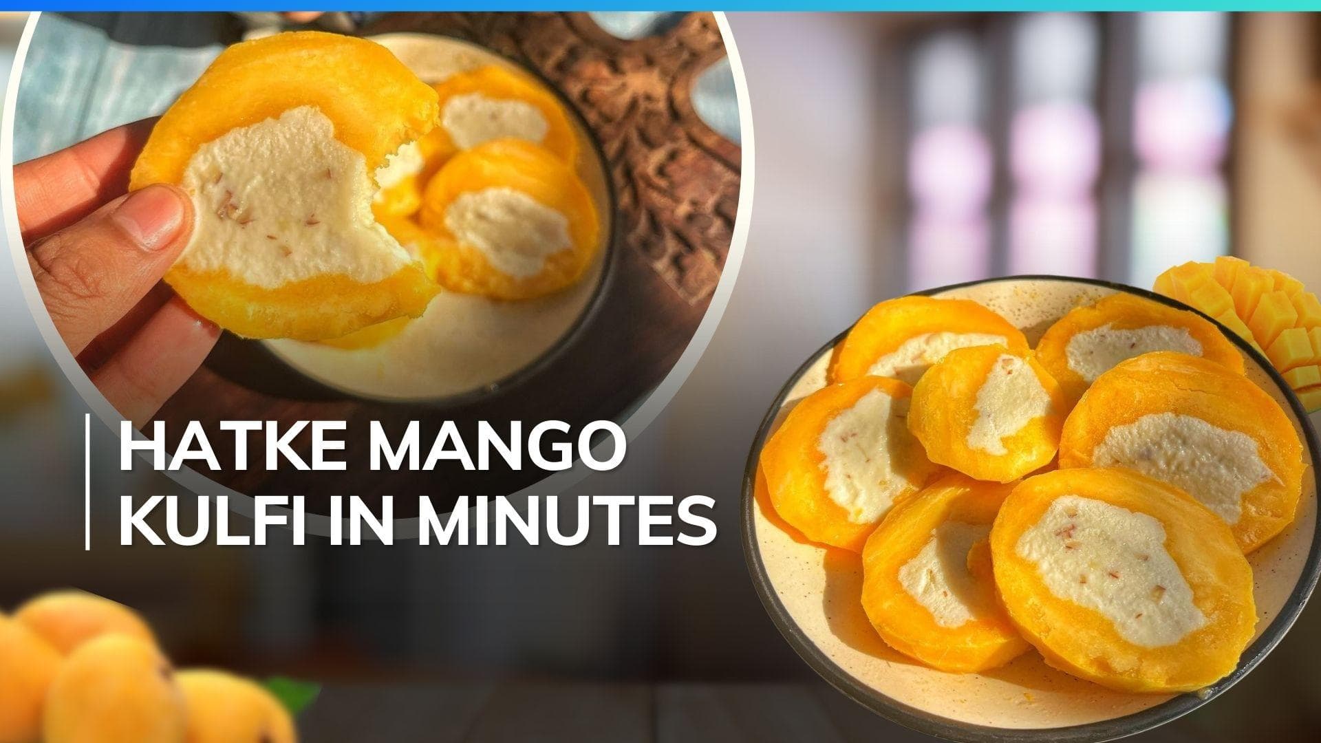 Viral aam kulfi: Make this Instagram famous sweet dish at home, here is a simple recipe