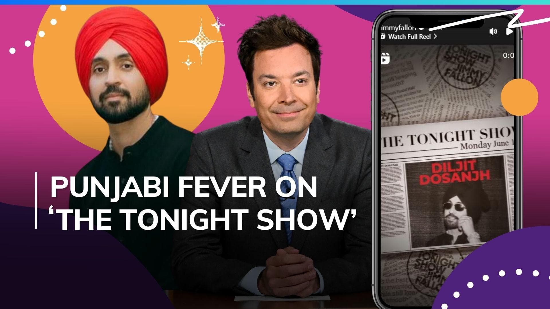 Diljit Dosanjh teaches Punjabi to Jimmy Fallon backstage; Priyanka Chopra reacts | Watch