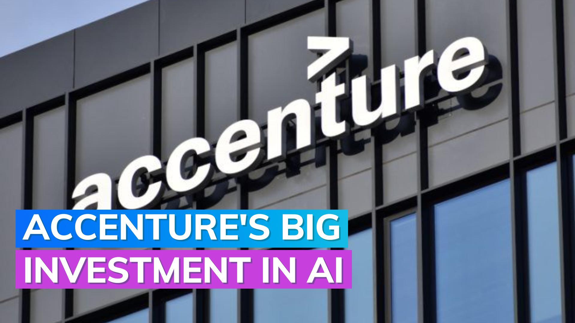 Accenture set to invest $3 billion in AI over three years 