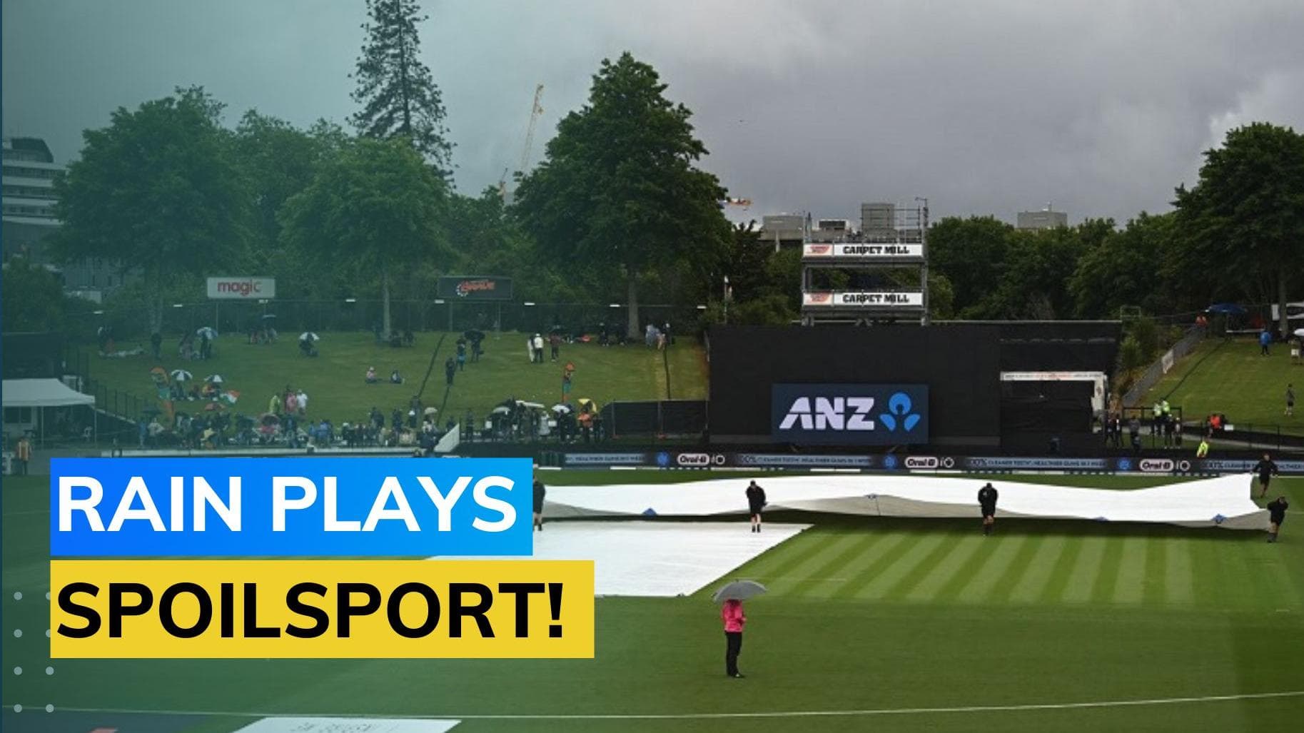 IND VS NZ: 2nd ODI called off due to heavy rain in Hamilton