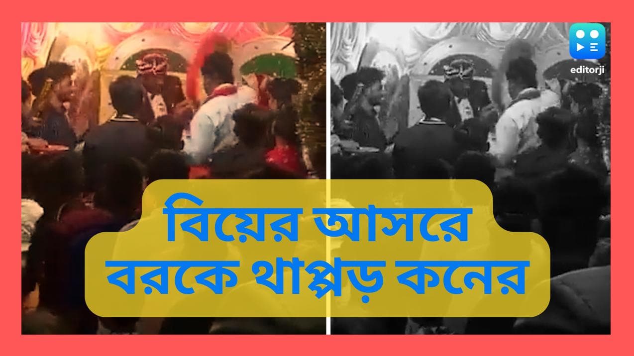Bride slapped groom: পাত্র না-পসন্দ! মালা বদলের সময়ে কষিয়ে দুই থাপ্পড় কনে-র