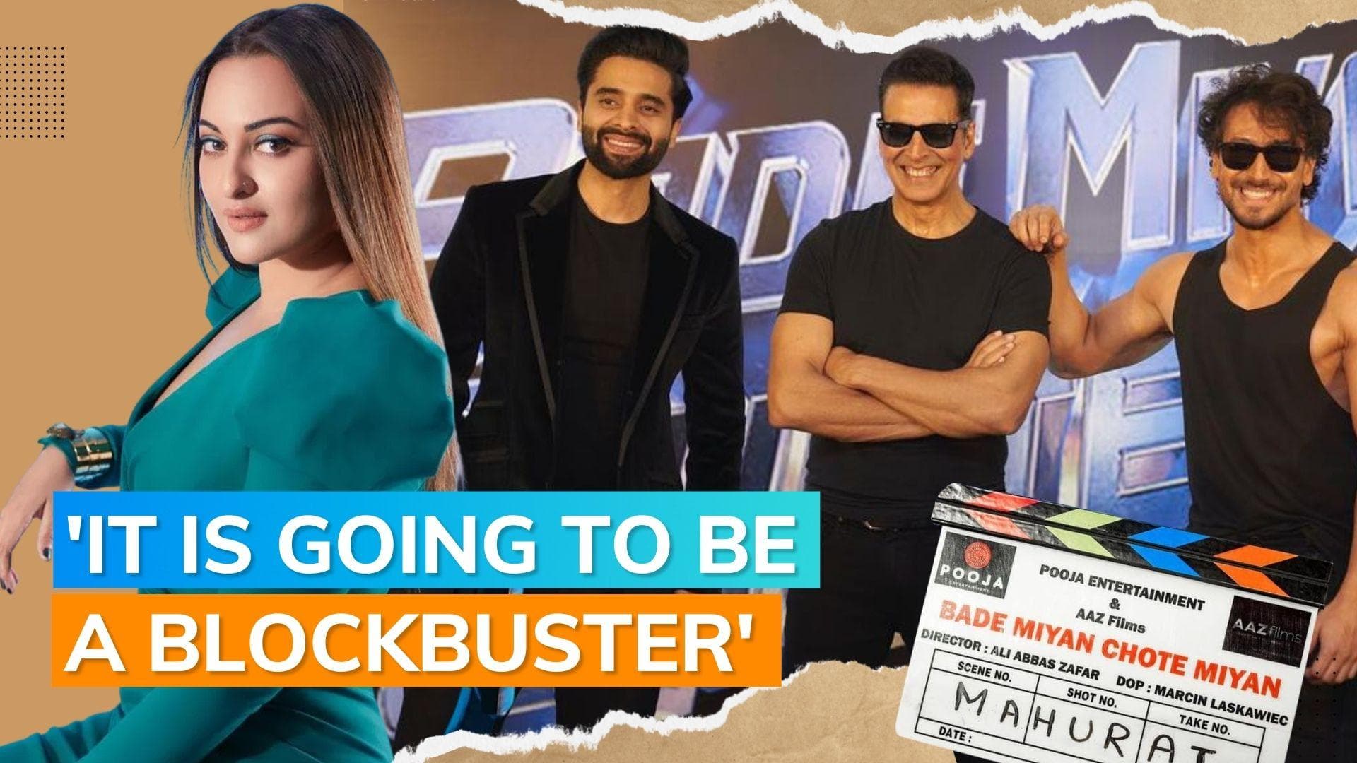 Sonakshi Sinha joins Akshay Kumar-Tiger Shroff in ‘Bade Miyan Chote Miyan’