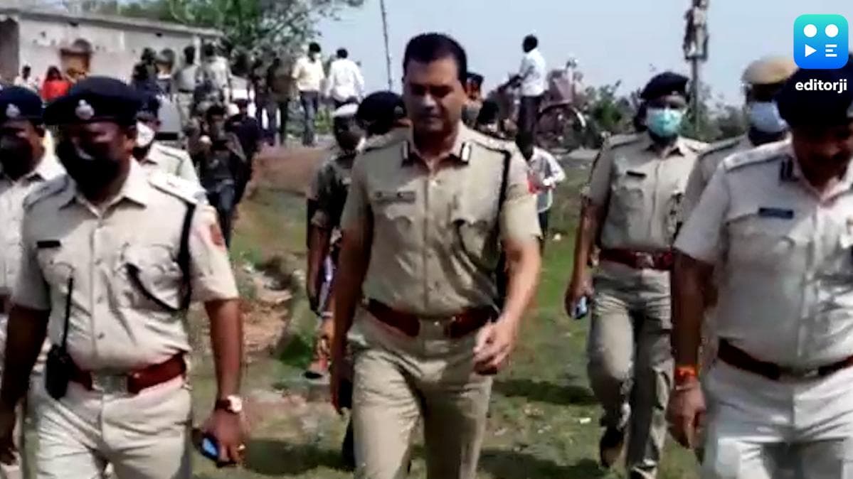 Rampurhat Violence: শনিবার সকালে বগটুই ঘুরে গেলেন বীরভূমের পুলিশ সুপার নগেন্দ্রনাথ ত্রিপাঠী