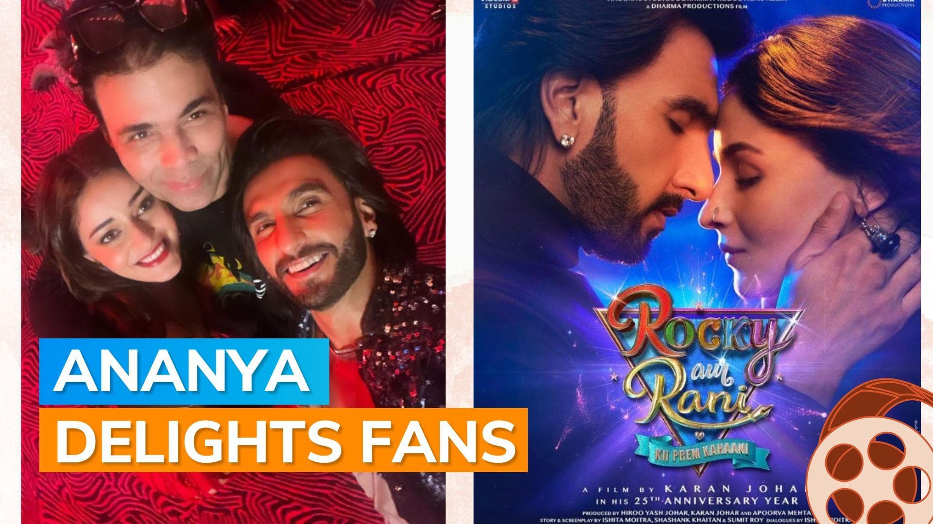 'Rocky Aur Rani Kii Prem Kahaani': Ananya Panday confirms cameo, posts pic with Karan, Ranveer Singh