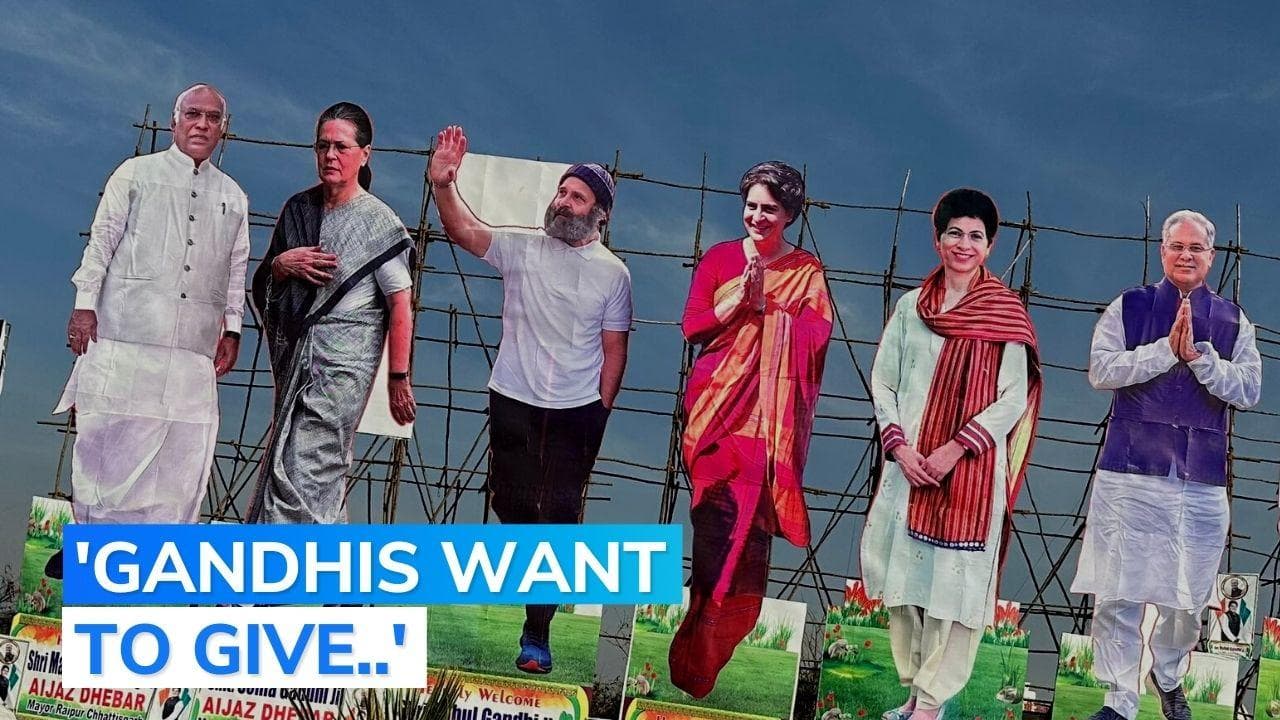 Congress' plenary session | Gandhis skip key meet in Raipur