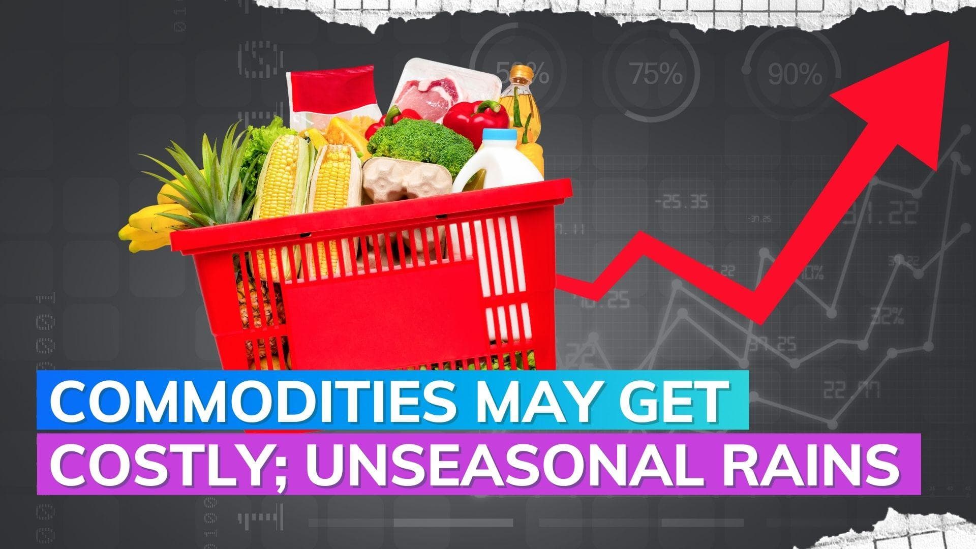 Unseasonal rain likely to drive up the cost of commodities that are in low supply