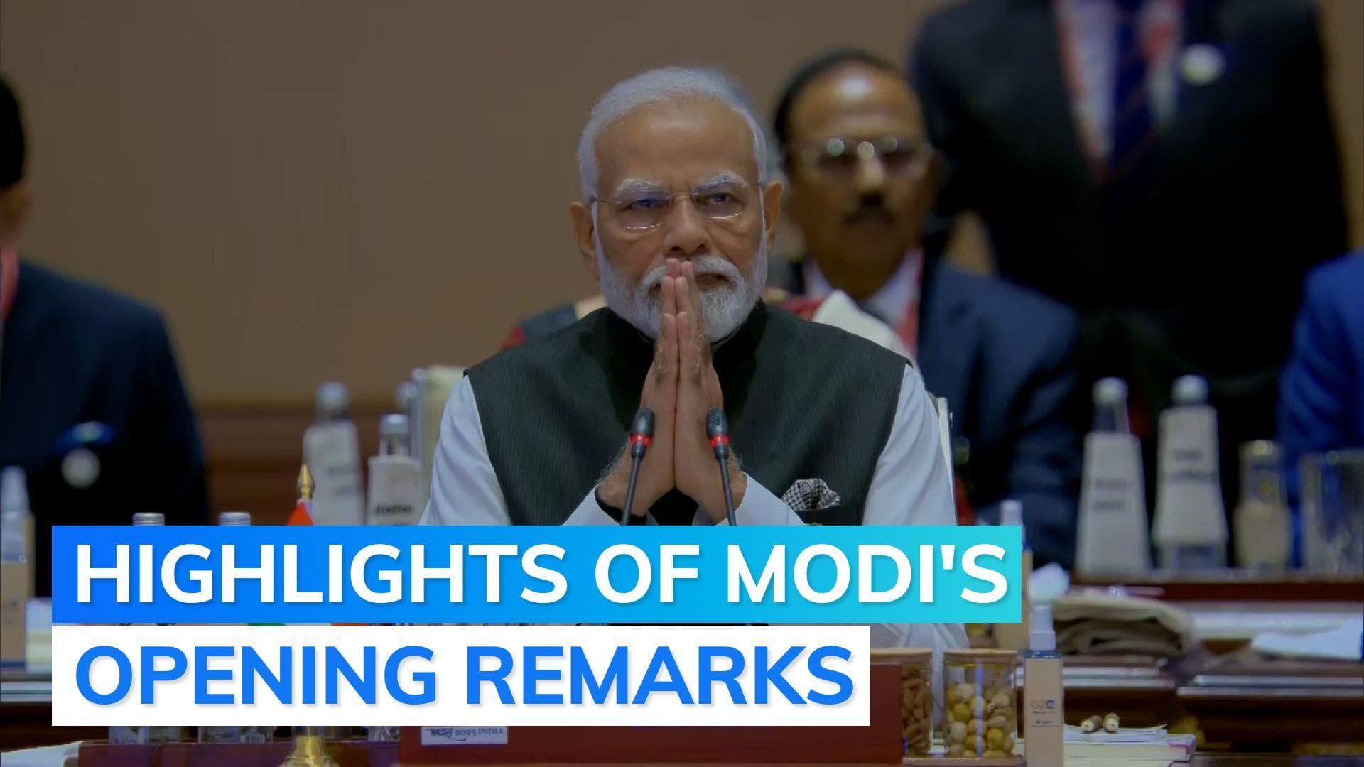 G20 summit: Ukraine war, Covid crisis and global trust deficit: what Modi said in opening remarks