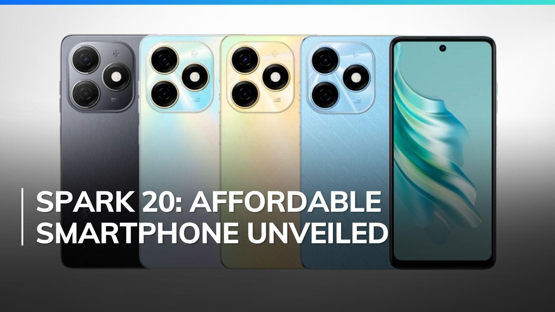 Tecno Spark 20 launched: 8GB RAM, 50MP camera for under Rs 11,000