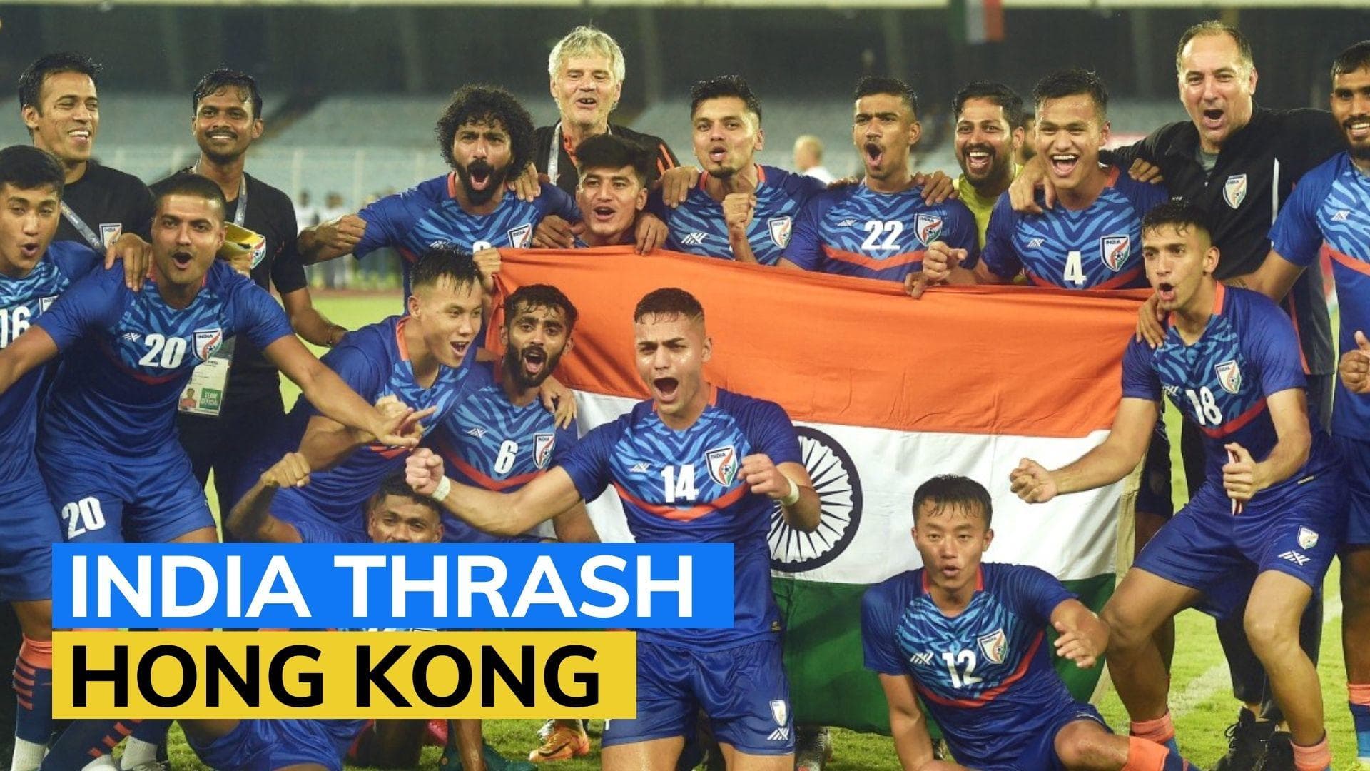 AFC Asian Cup Qualifiers: India beat Hong Kong, qualify for AFC Asian Cup 2023