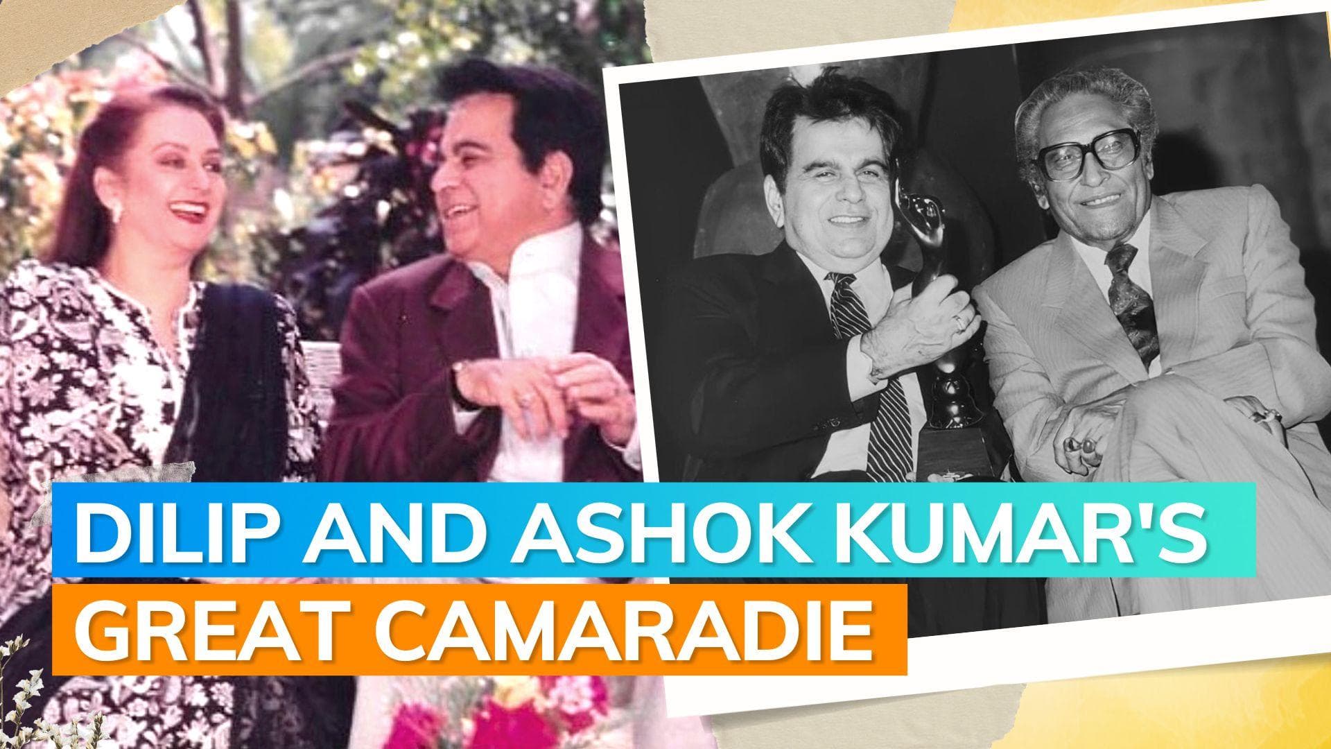Saira Banu shares anecdote of Dilip Kumar and Ashok Kumar's friendship; see post