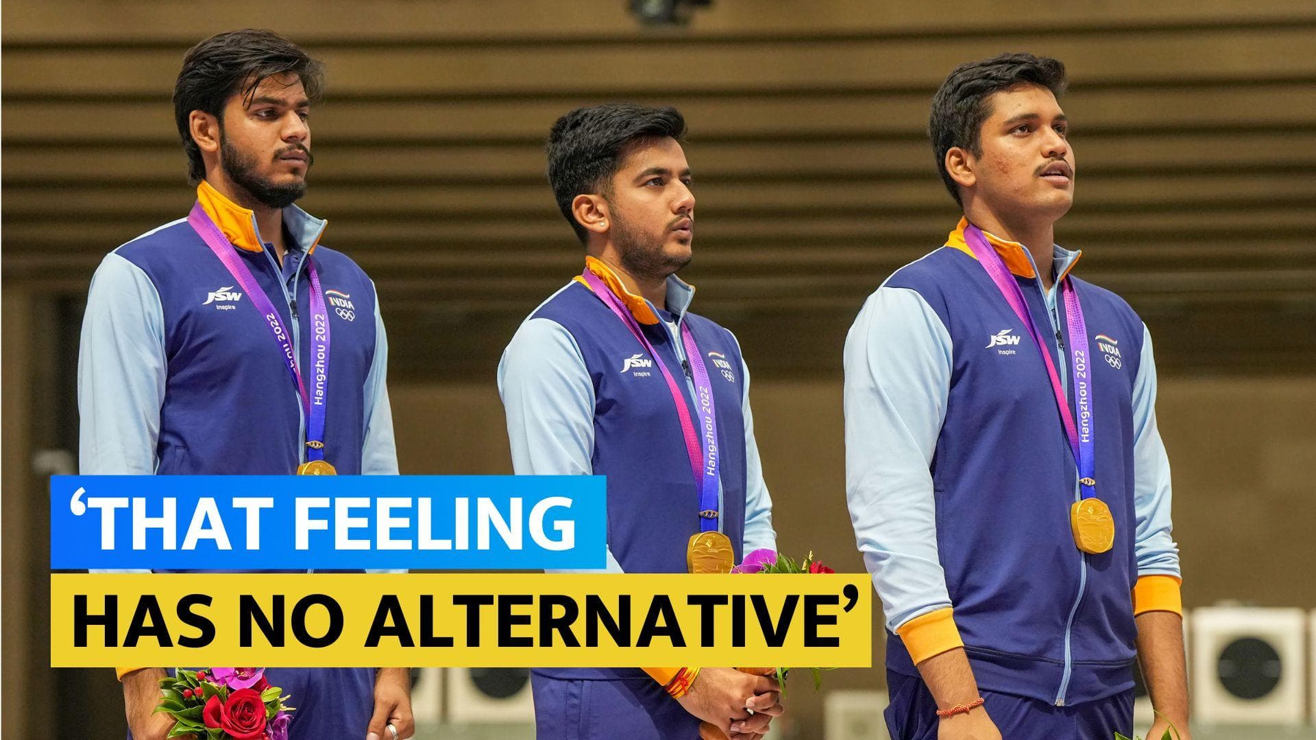 Asian Games 2023: How Aishwary Tomar and Divyansh Panwar felt on podium after winning gold in shooting
