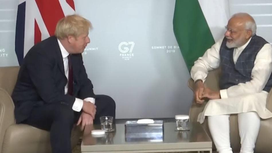 PM Modi और ब्रिटेन के प्रधानमंत्री बोरिस जॉनसन की हुई फोन पर बात, कई अहम मुद्दों पर की चर्चा