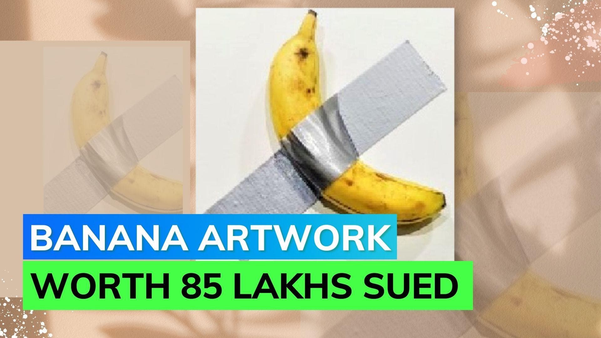 Infamous duct-taped banana artwork lands in trouble; artist sued  
